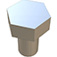 Hexagon head bolt Din 933 download 3D model